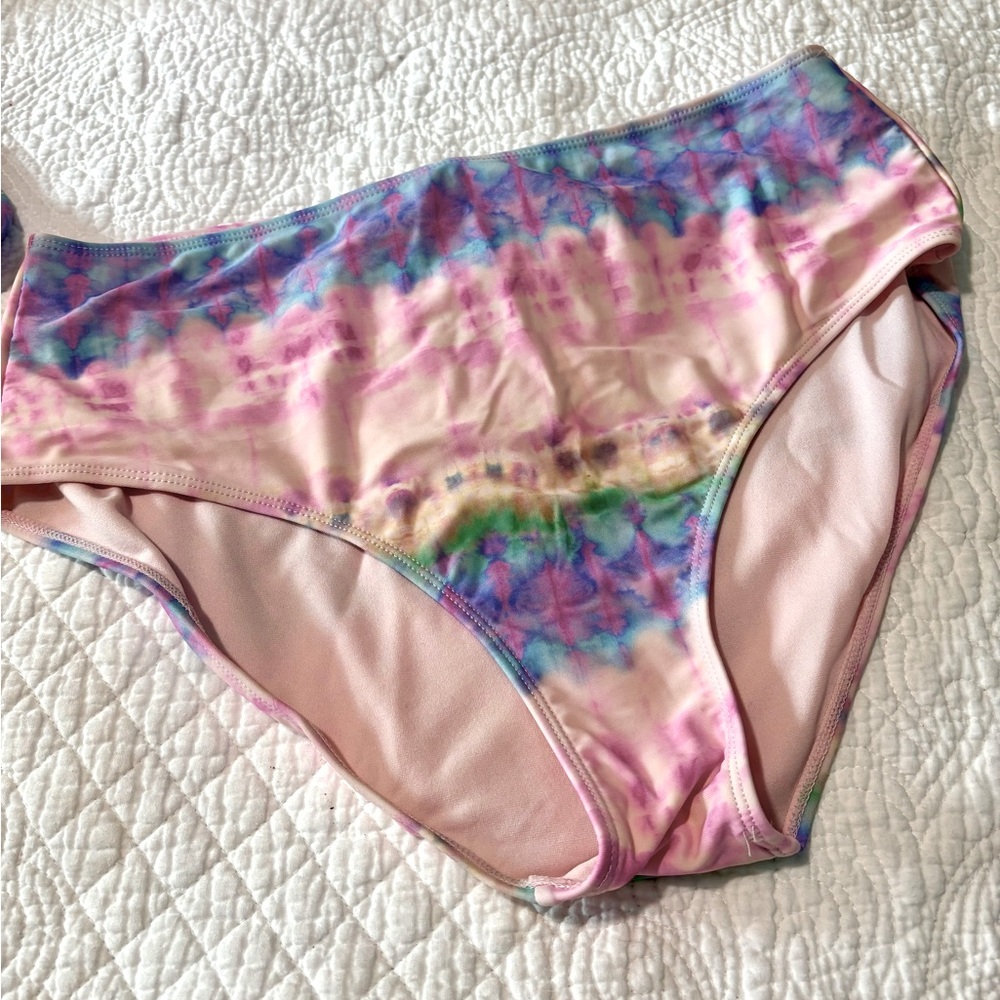 Gianni Bini Colorful Tie-Dye Women's Swim Bottom